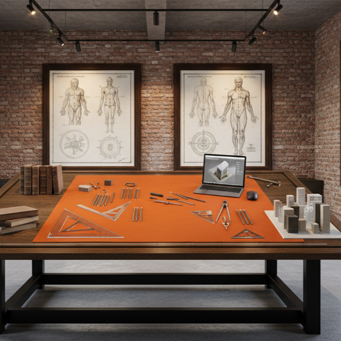 Turuncu Masa Matları: Çalışma Alanınıza İlham Veren Enerjik Bir Dokunuş