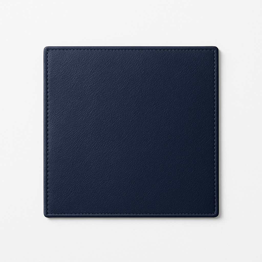 Kare Bardak Altlığı - lacivert