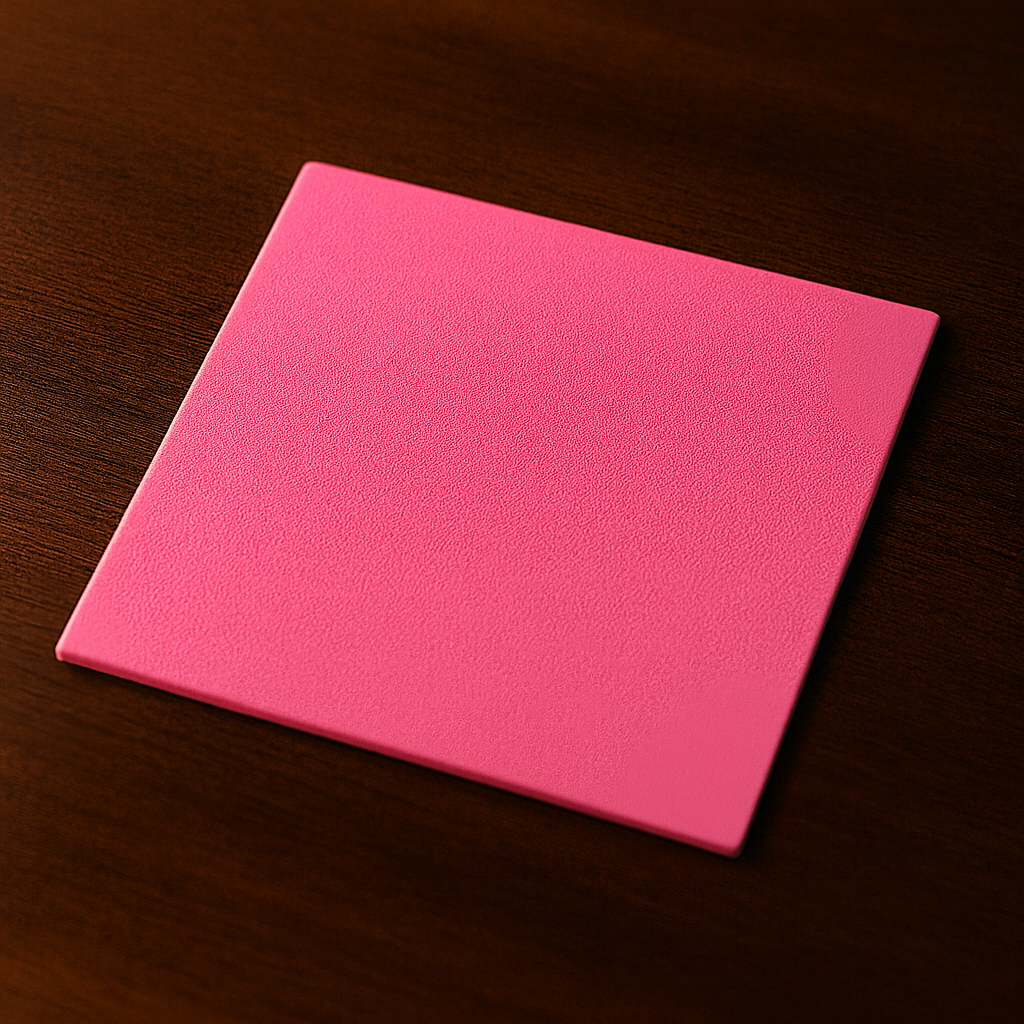 Kare Bardak Altlığı - pembe