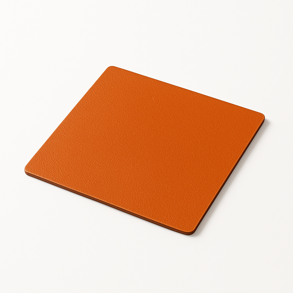 Kare Bardak Altlığı - turuncu