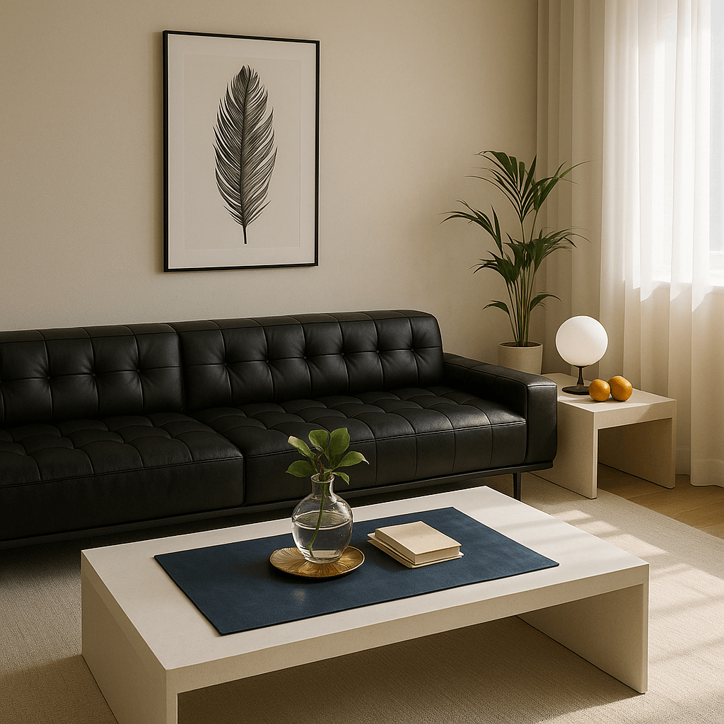 Lacivert 60cm x 1600cm Geniş Çalışma Alanı - Büyük Boy Masa Örtüsü