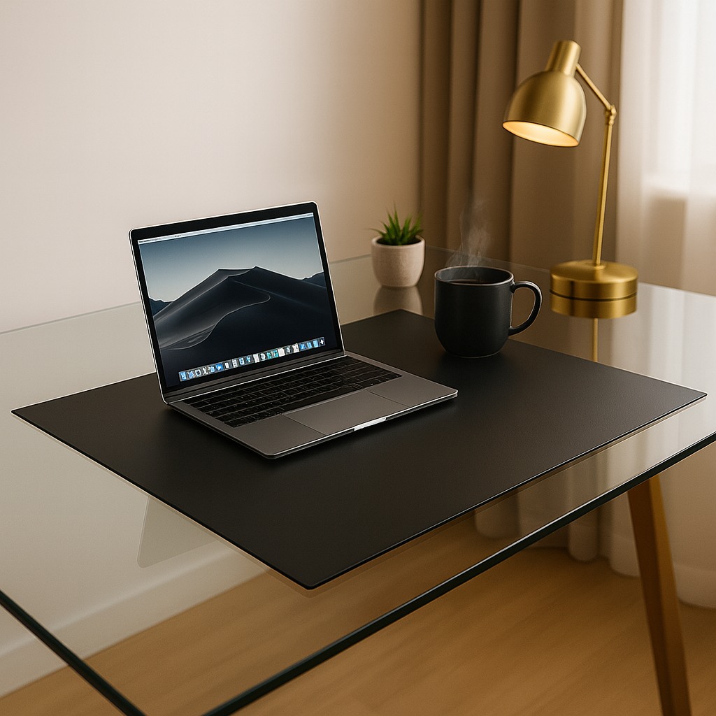 Siyah 120cm x 4200cm Home Office Pad - Evden Çalışma için İdeal