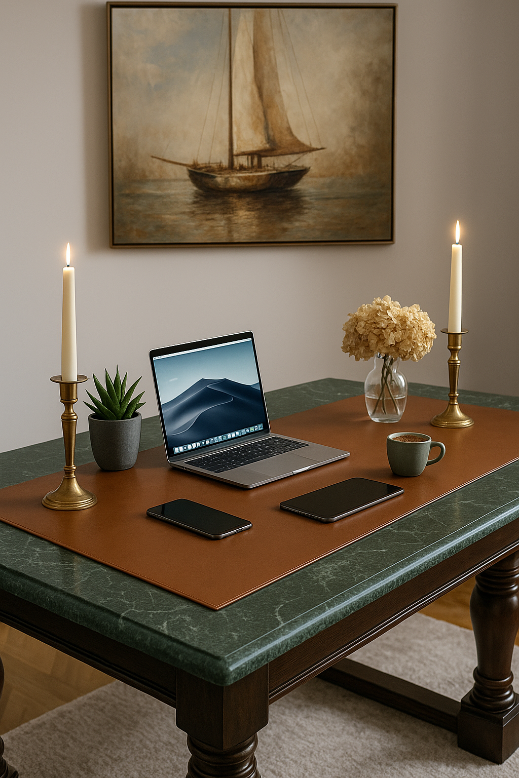 Taba 140cm x 8800cm Çalışma Masası Pad - Rahat Çalışma Deneyimi