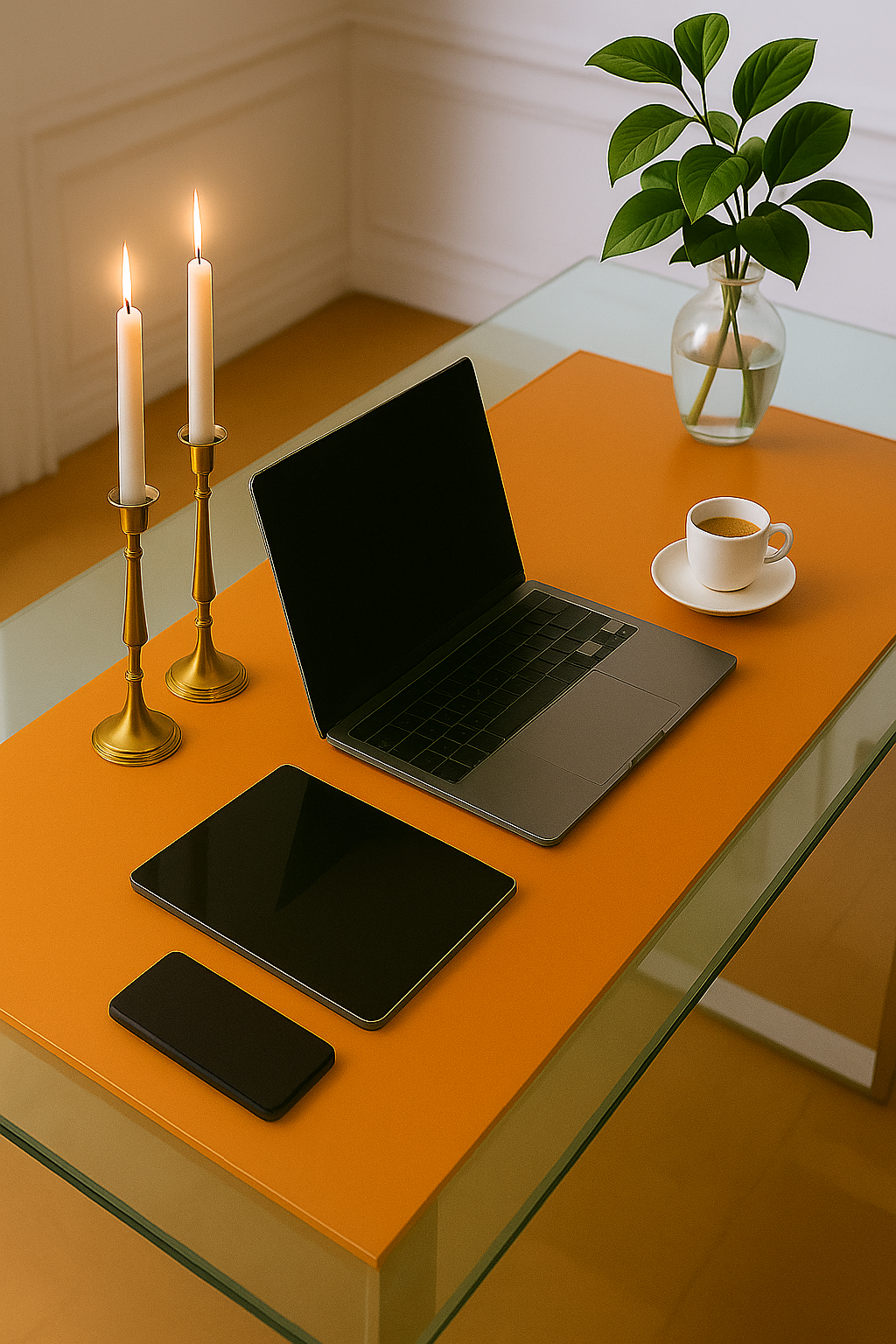 Turuncu 100cm x 3700cm Lüks Ofis Aksesuar - Premium Segment Ürün